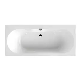Ванна Oberon 2.0 Villeroy & Boch UBQ170OBR2DV-01 170 х 75 см — вид на белом фоне