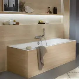 Ванна Oberon 2.0 Villeroy & Boch UBQ170OBR2DV-01 170 х 75 см — вид спереди