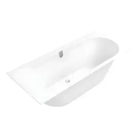 Ванна Oberon 2.0 Villeroy & Boch UBQ180OBR2DV-01 Alpine White 180 х 80 см — вид ззаду