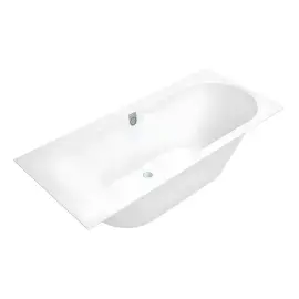 Ванна Oberon 2.0 Villeroy & Boch UBQ180OBR2DV-RW Stone White 180 х 80 см — ракурс 3/4