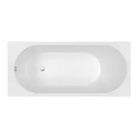 Ванна Oberon 2.0 Villeroy & Boch UBQ181OBR2DV-01 Alpine White — вид на білому тлі