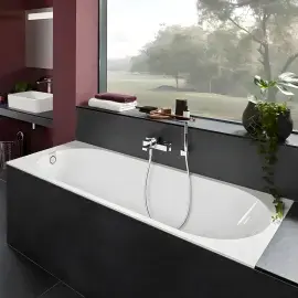Ванна Oberon 2.0 Villeroy & Boch UBQ181OBR2DV-01 Alpine White — бічний ракурс
