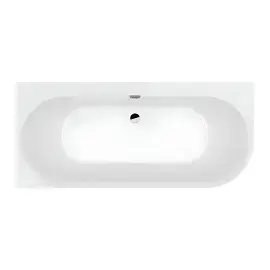 Ванна Oberon 2.1 Villeroy & Boch UBQ180OBN9CL00VD-01 Alpine White — вид згори