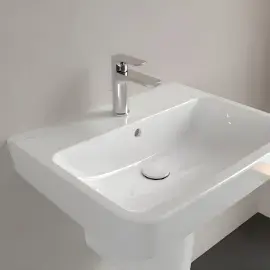 Умивальник O.novo Villeroy & Boch 4A416001 — деталь крупним планом