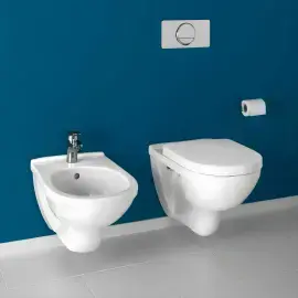 Унітаз O.novo Villeroy & Boch 5660HR01 — бічний ракурс