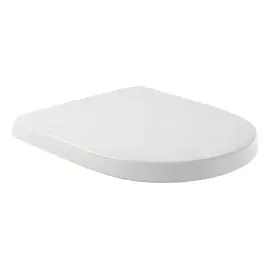 Сидіння з кришкою для унітазу (SoftClosing і QuickRelease) O.novo Villeroy & Boch 9M38S101 — вид на білому тлі