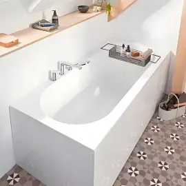 Ванна O.novo Villeroy & Boch UBA180CAS2V-01 180 х 80 см — бічний ракурс