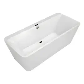 Ванна Squaro Edge 12 Villeroy & Boch UBQ180SQE9W2V-01 — вид на білому тлі