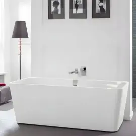 Ванна Squaro Edge 12 Villeroy & Boch UBQ180SQE9W2V-01 — вид спереду