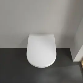Унитаз Subway 2.0 с сиденьем Villeroy & Boch 4609R001+9M86S101 White Alpin — вид сверху