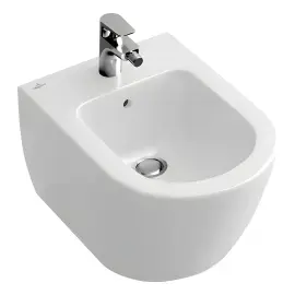 Біде Subway 2.0 Villeroy & Boch 54000001 White Alpin — вид на білому тлі