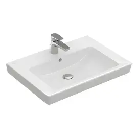 Умывальник Subway 2.0 Villeroy & Boch 7113FA01 — вид на белом фоне