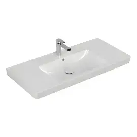 Умивальник Subway 2.0 Villeroy & Boch 7175A001 Alpine White — вид на білому тлі