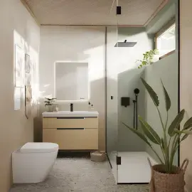 Умивальник Subway 2.0 Villeroy & Boch 7175A0R1 Alpine White CeramicPlus — бічний ракурс