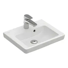 Умивальник Subway 2.0 Villeroy & Boch 7315F501 Alpine White — вид на білому тлі