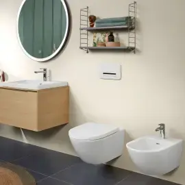 Біде Subway 3.0 Villeroy & Boch 44700001 White Alpin — вид спереду