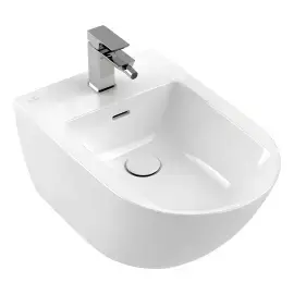 Біде Subway 3.0 Villeroy & Boch 447000R1 White Alpin CeramicPlus — вид на білому тлі