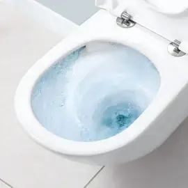 Унітаз Villeroy & Boch Subway 3.0 з сидінням SlimSeat (SoftClosing, QuickRelease) Villeroy & Boch 4670T001 + 9M78S101 — вид спереду
