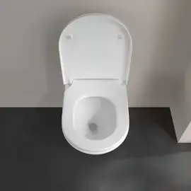 Унітаз Subway 3.0 Villeroy & Boch 4670T0RW Stone White CeramicPlus — ракурс 3/4
