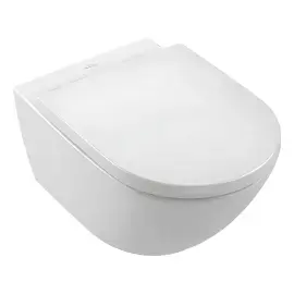 Унітаз Subway 3.0 Villeroy & Boch 4670TSR1 — вид на білому тлі