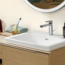 Умивальник Subway 3.0 Villeroy & Boch 4A7060R1 Alpine White CeramicPlus — вид спереду