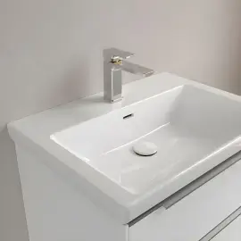 Умивальник Subway 3.0 Villeroy & Boch 4A7065R1 Alpine White CeramicPlus — вид ззаду