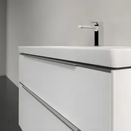 Тумба под умывальник Subway 3.0 Villeroy & Boch C57000VE Brilliant White — вид сзади