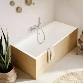 Ванна Subway 3.0 Villeroy & Boch UBQ170SBW2DV-01 Alpine White 170 х 75 см — вид спереду