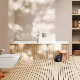 Ванна Subway 3.0 Villeroy & Boch UBQ170SBW2TDV-01 Alpine White 170 х 75 см — бічний ракурс
