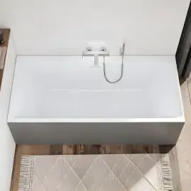 Ванна Subway 3.0 Villeroy & Boch UBQ180SBW2DV-01 Alpine White 180 х 80 см — деталь крупним планом