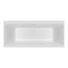 Ванна Subway 3.0 Villeroy & Boch UBQ180SBW2TDV-RW Stone White 180 х 80 см — вид на білому тлі