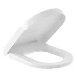 Сиденье с крышкой для унитаза (SoftClosing і QuickRelease) Subway Villeroy & Boch 9M55S101 — вид спереди