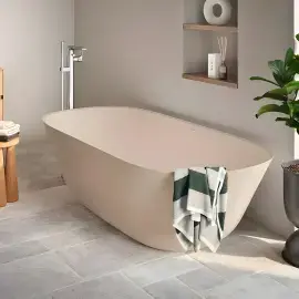 Ванна Theano Villeroy & Boch UBQ155ANH7F200V-AL Almond — бічний ракурс