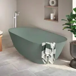 Ванна Theano Villeroy & Boch UBQ155ANH7F200V-R8 Morning Green — вид спереду