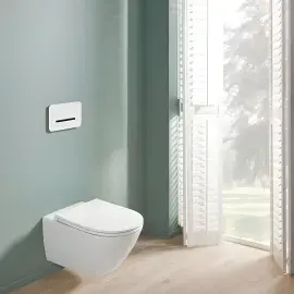 Унітаз Universo TwistFlush Villeroy & Boch 4670T901 — вид спереду