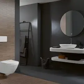 Унітаз Universo TwistFlush Villeroy & Boch 4670T901 — бічний ракурс