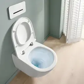 Унітаз Universo TwistFlush Villeroy & Boch 4670T9R1 — у встановленому вигляді
