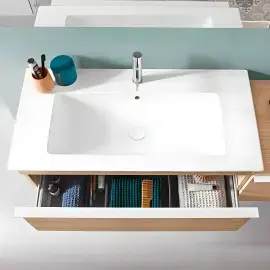 Умивальник Venticello Villeroy & Boch 41048L01 Alpine White — бічний ракурс