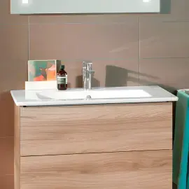 Умивальник Venticello Villeroy & Boch 41048LR1 Alpine White CeramicPlus — вид спереду