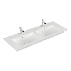 Умивальник Venticello Villeroy & Boch 4111DL01 Alpine White — вид на білому тлі