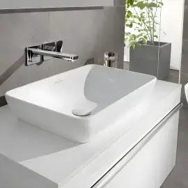 Умивальник Venticello Villeroy & Boch 41135501 Alpine White — вид спереду