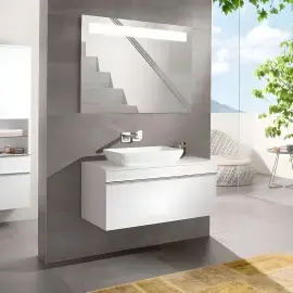 Умывальник Venticello Villeroy & Boch 411355RW White Alpin — вид спереди