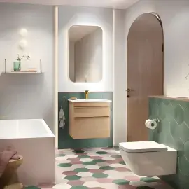 Умивальник Venticello Villeroy & Boch 41246501 — вид ззаду