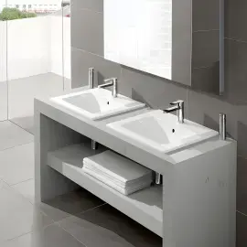 Умывальник Venticello Villeroy & Boch 4124G6R1 — вид сверху
