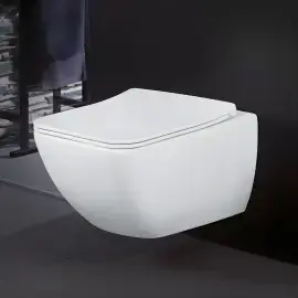 Унітаз Venticello Villeroy & Boch 4611RLR1 37.5 x 56 см — вид спереду