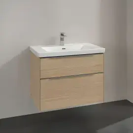 Тумба з умивальником Venticello Villeroy & Boch C57400VJ + 4A708001 — бічний ракурс