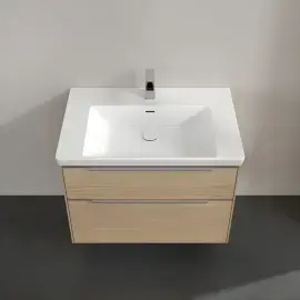 Тумба з умивальником Venticello Villeroy & Boch C57400VJ + 4A708001 — вид ззаду