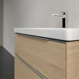 Тумба з умивальником Venticello Villeroy & Boch C57400VJ + 4A708001 — ракурс 3/4