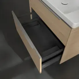 Тумба з умивальником Venticello Villeroy & Boch C57400VJ + 4A708001 — вид всередину