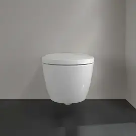 Унитаз ViClean-I 100 Villeroy & Boch V0E100R1 — в интерьере ванной комнаты